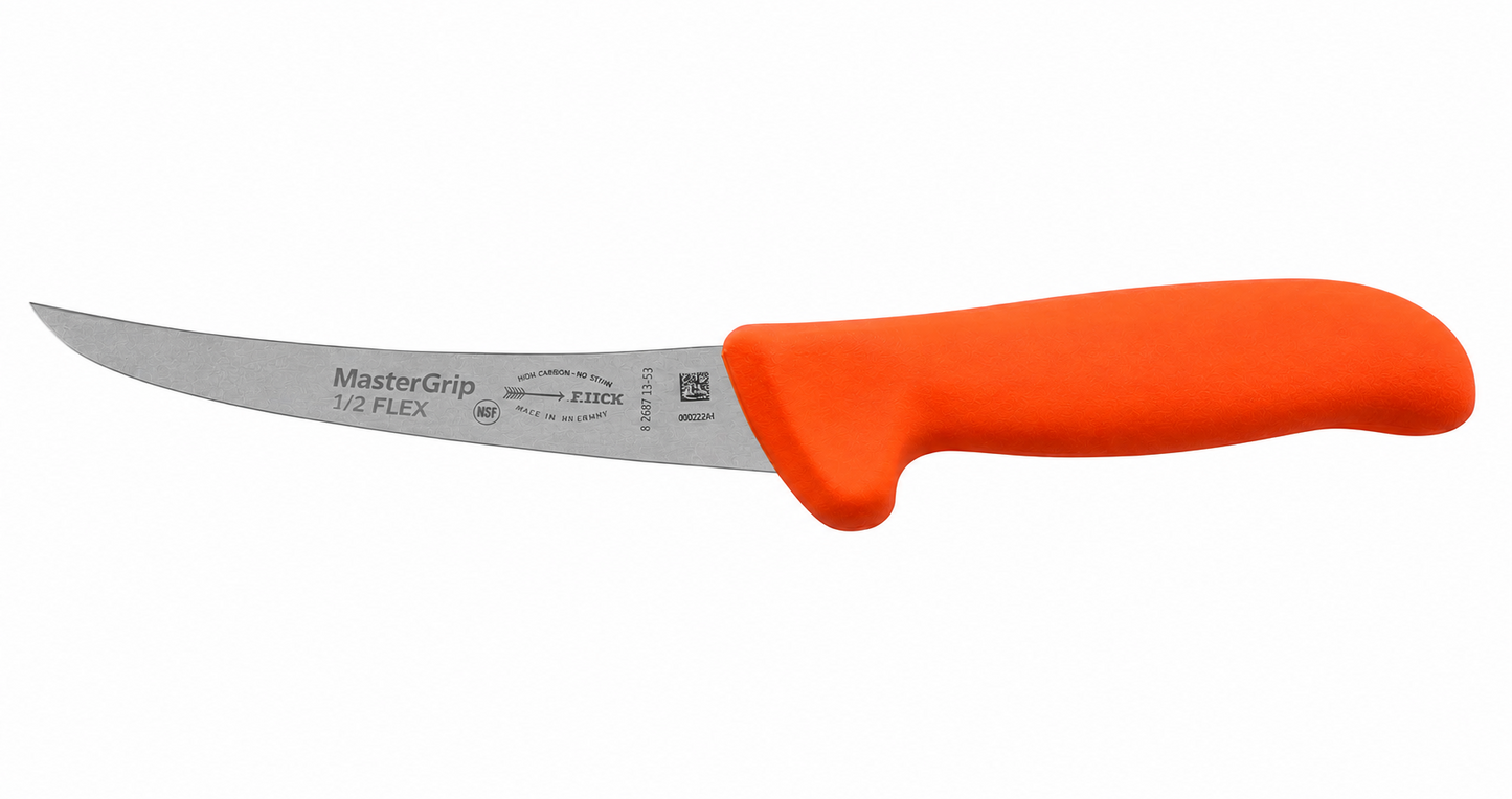 Dick ívelt csontozókés Narancs színű 13cm