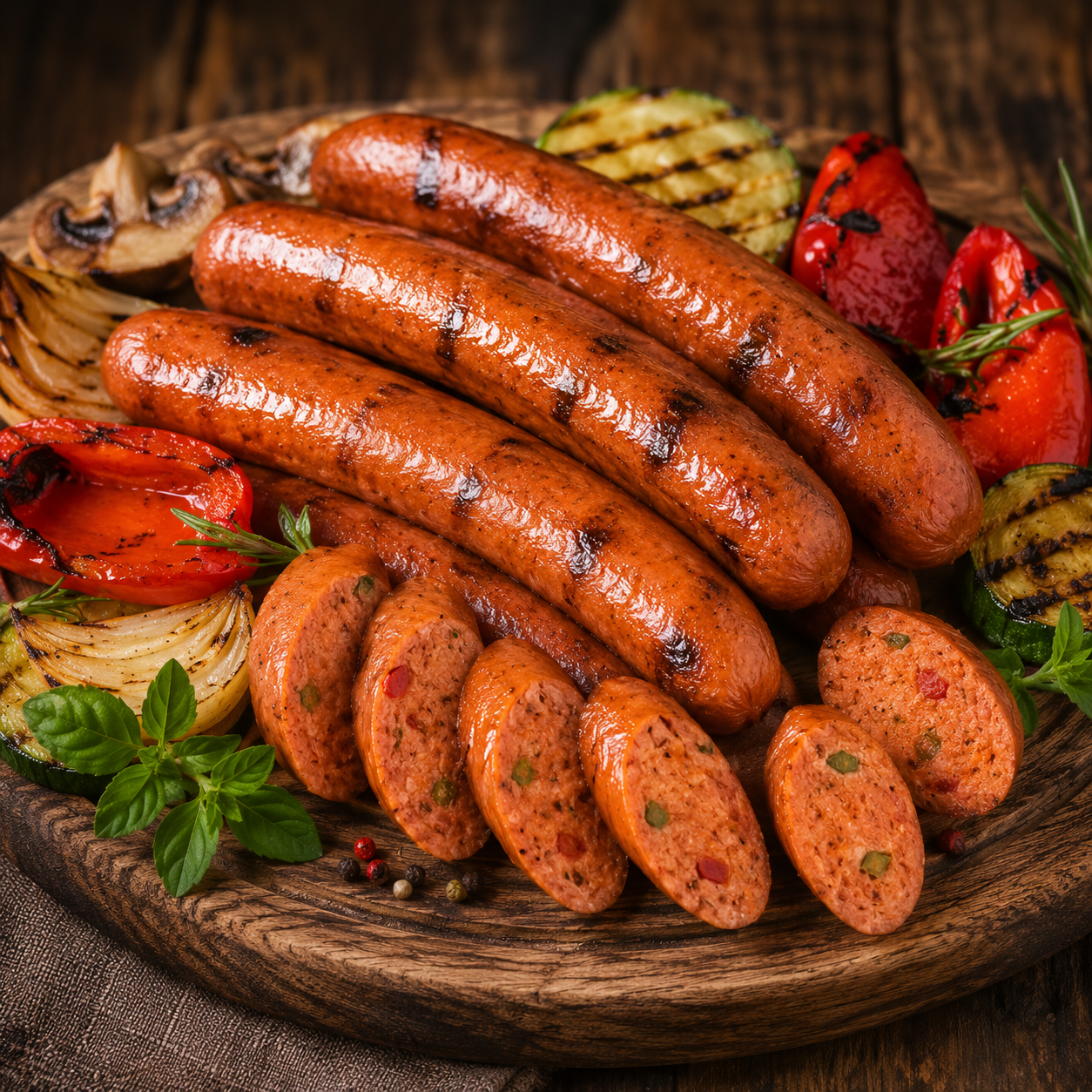 Pikáns Magyaros Grillkolbász