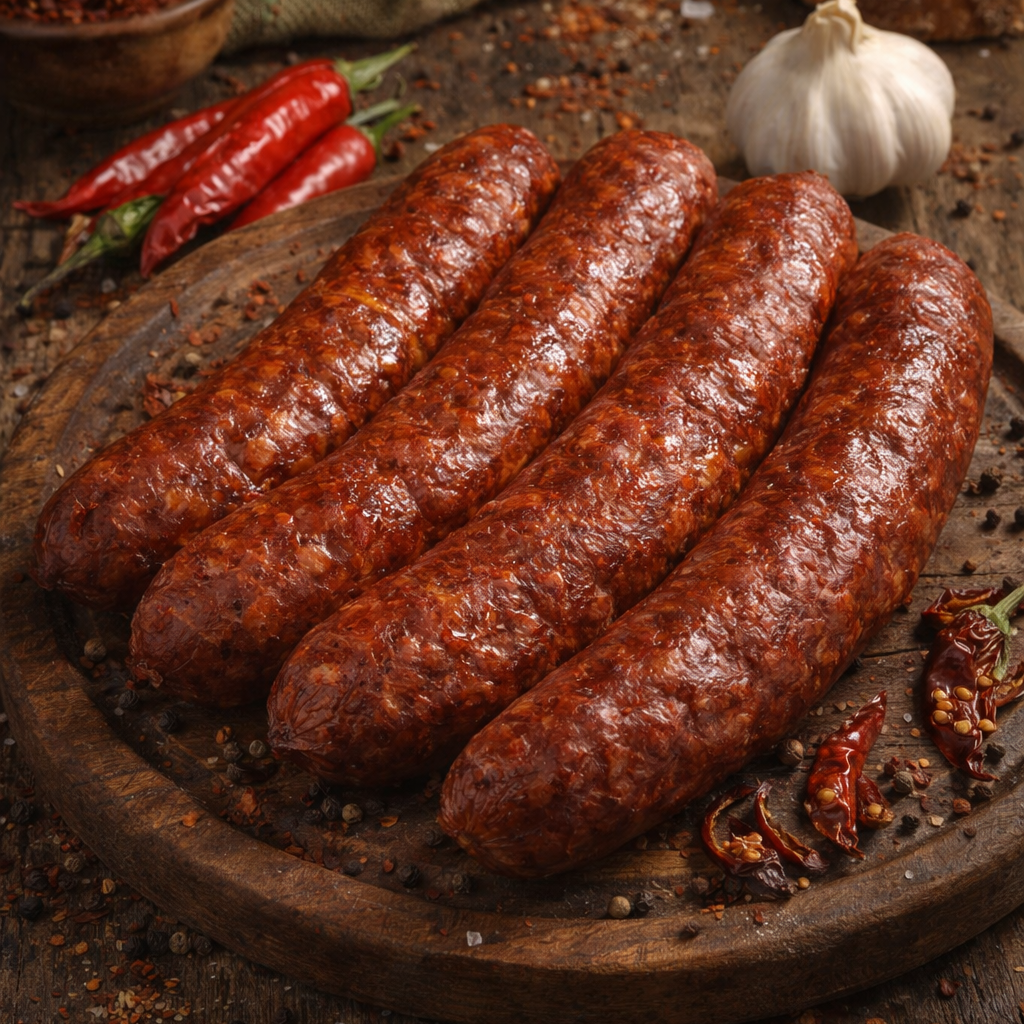 Hentes Ereje csípős kolbász